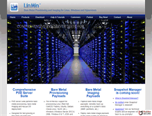 Tablet Screenshot of linmin.com